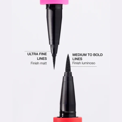 Di kit My Happy Toy Eyeliner 52 Intense Black Matte Finish Eye Makeup Set, Long Lasting, Water Resistant, Smudge Proof, Extra Fine Tip for Precise Application, 16 Hour Wear - Di kit - Image 6