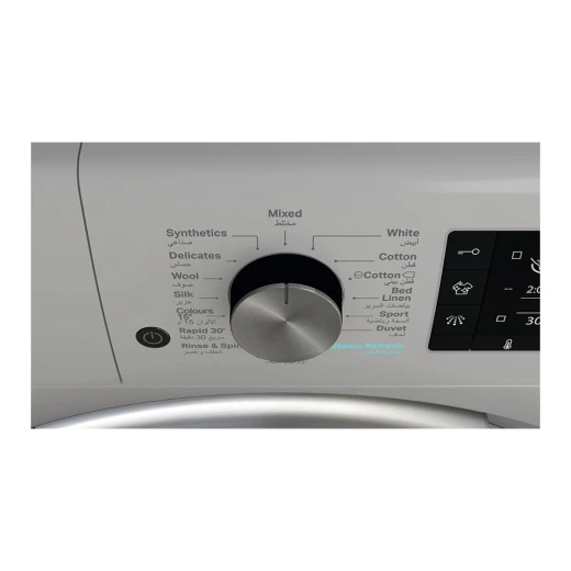 Whirlpool Condenser Dryer Heat Pump 8kg A+ Fresh Care Silver-FFT M11 8X1SBS GCC - ‎Whirlpool - Image 5