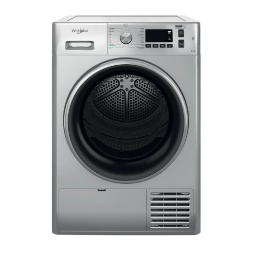 مجفف مكثف بسعة 8 كجم مع مضخة حرارية A+ Fresh Care Silver-FFT M11 8X1SBS GCC من ويرلبول مجفف مكثف بسعة 8 كجم مع مضخة حرارية A+ Fresh Care Silver-FFT M11 8X1SBS GCC من ويرلبول