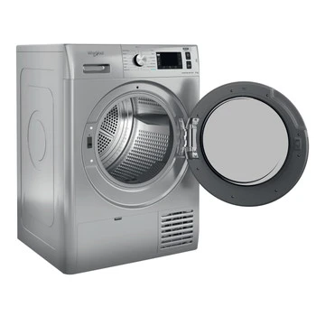 Whirlpool Condenser Dryer With Heat Pump 9kg A+++ Silver FreshCare-FFT D 9X 3SK GCC - ‎Whirlpool - Image 3