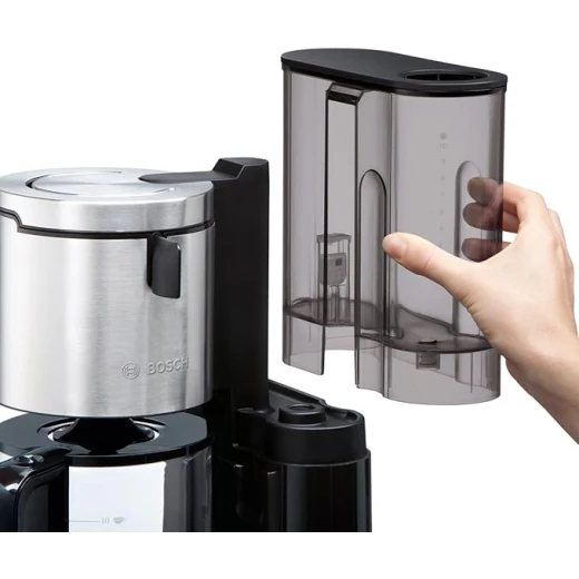 Bosch TKA8633 Coffee Maker - Coffee Makers (freestanding, Drip Coffee Maker, Coffee, Black, Stainless Steel, 50/60 Hz, CE, ROSTEST, VDE) - BOSCH - Image 4