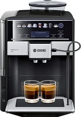 ماكينة القهوة الأوتوماتيكية بوش TIS65429RW Verocup 300، مصنوعة من الفولاذ المقاوم للصدأ/أسود ماكينة القهوة الأوتوماتيكية بوش TIS65429RW Verocup 300، مصنوعة من الفولاذ المقاوم للصدأ/أسود