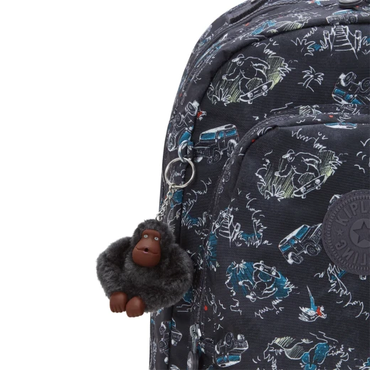 Kipling Class Room Jungle Fun Race Large Backpack - Kipling - Image 4