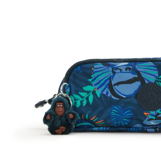 Kipling Gitroy Blue Monkey Fun Large Pencase - Kipling - Image 4