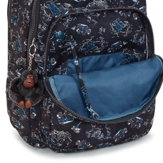 Kipling  Large backpack (with laptop compartment) Unisex Jungle Fun Race Seoul Lap - Kipling - Image 2