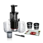 Bosch Lifestyle 1M 150-Watt Cold Press Slow Juicer (Black) - BOSCH