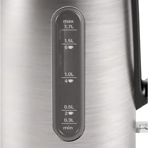 Bosch Electric Kettle with a Power of 2400 W and a Capacity of 1.7 liters Stainless Steel - BOSCH - Image 3