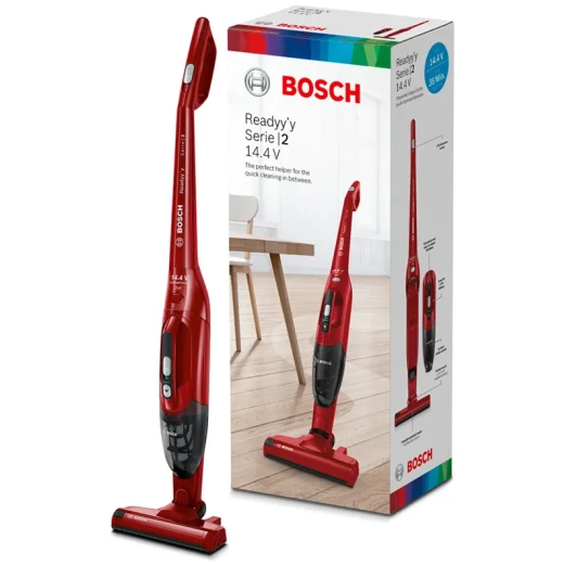 Bosch  Rechargeable Handstick Vacuum Cleaner, Move Serie2, 14.4V (Red) - BOSCH - Image 2