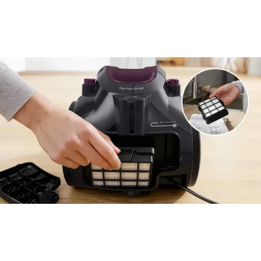 Bosch Bagless Vacuum Cleaner 700W - Purple - BOSCH - Image 6