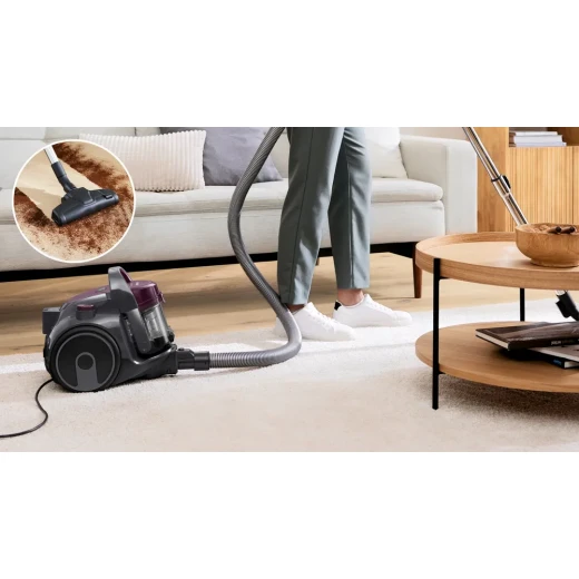 Bosch Bagless Vacuum Cleaner 700W - Purple - BOSCH - Image 10