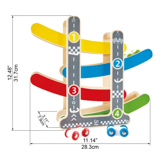 Hape Fast Flip Racetrack - Hape - Image 2