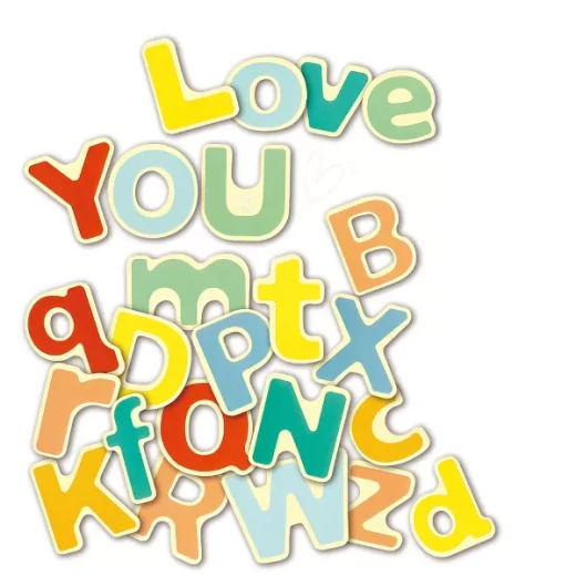 Hape Magnetic Letters 52 Pieces - Hape - Image 3