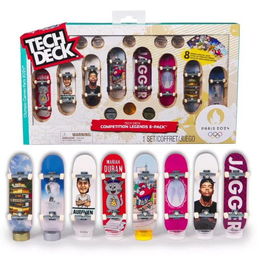 Tech Deck 96mm Olympic 8pk - Spin Master - Image 4