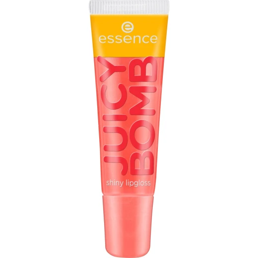 Essence Juicy Bomb Orange Shimmer Lip Gloss 10ml Fresh Long Lasting Vegan Makeup Essence Juicy Bomb Orange Shimmer Lip Gloss 10ml Fresh Long Lasting Vegan Makeup