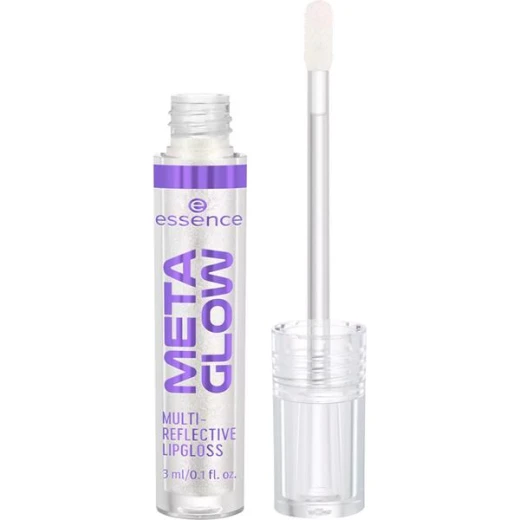 Essence Meta Glow Cyber Space Lip Gloss Iridescent Shimmer Vegan Makeup for All Skin Types Essence Meta Glow Cyber Space Lip Gloss Iridescent Shimmer Vegan Makeup for All Skin Types