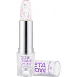 Essence Meta Glow Colour Changing Lipstick Personalized Pink Shade with Holo Flakes 3.40 G Makeup