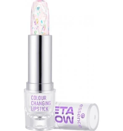 Essence Meta Glow Colour Changing Lipstick Personalized Pink Shade with Holo Flakes 3.40 G Makeup Essence Meta Glow Colour Changing Lipstick Personalized Pink Shade with Holo Flakes 3.40 G Makeup