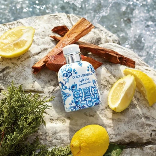 Dolce & Gabbana Light Blue Summer Vibes Eau de Toilette 75ml: Refreshing Citrus Fragrance for Men - Dolce &amp; Gabbana - Image 3