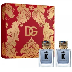 مجموعة هدايا عطر دولتشي آند غابانا كي بور هوم للرجال، 100 مل و50 مل