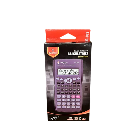 VERTEX Scientific Calculator – 240 Functions, Ideal for TAWJIHI Students VERTEX Scientific Calculator – 240 Functions, Ideal for TAWJIHI Students