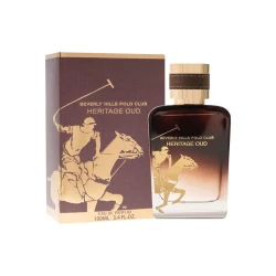 Beverly Hills Polo Club Heritage Oud Eau de Parfum for Men 100ml Oriental Fragrance