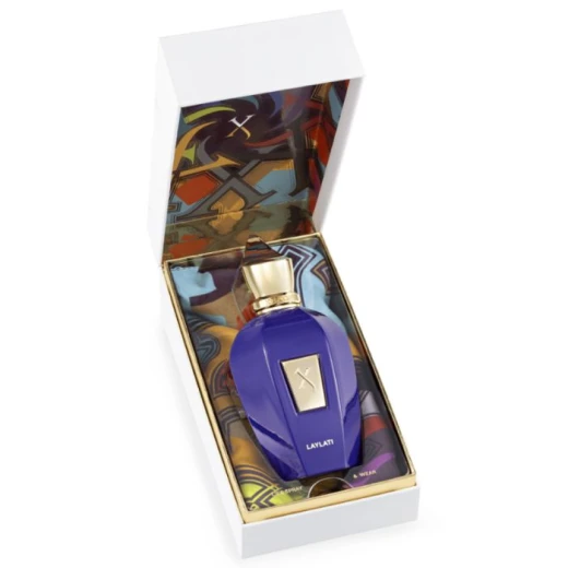 Xerjoff Laylati Eau de Parfum 100ml Unisex Fragrance Gift Set with Silk Scarf Woody Aromatic Perfume - Xerjoff - Image 2