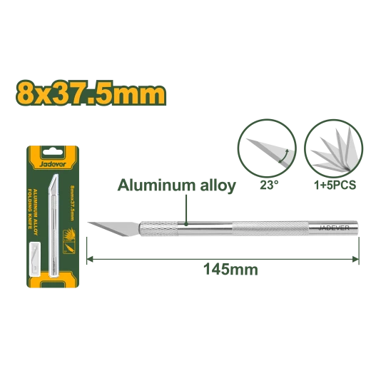 Jadever Precision Hobby Knife 145mm Jdsk1061,(Box9) - Jadever - Image 3