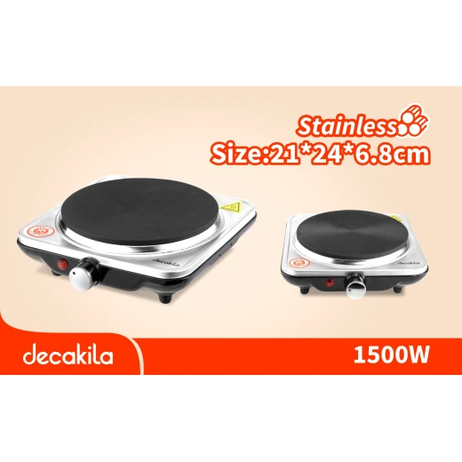 Decakela 1500W Single Burner Electric Stove (KECC009M) - Decakila - Image 2