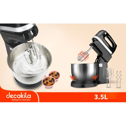 Decakila Stand Mixer 3.5L (KEMX012B) - Decakila - Image 2