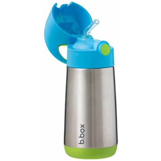 B.Box Insulated Drink Bottle – Light Blue 350ML - B.Box - Image 3