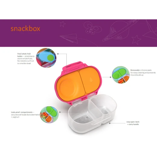 B.Box Snackbox Blue Blaze - B.Box - Image 2