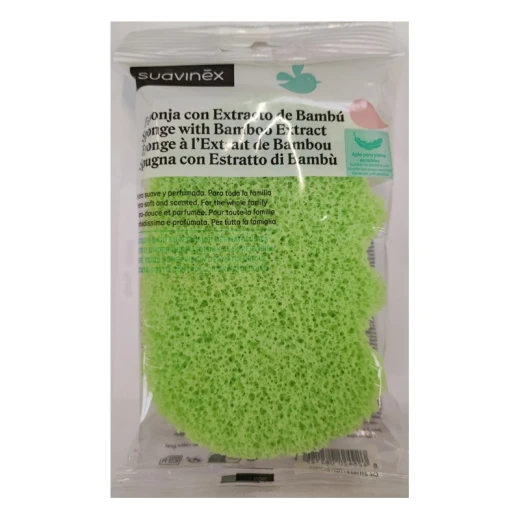 Sponge with Bamboo Extract - Suavinex - Image 2