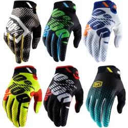 Comfortable motocross style gloves L assortment