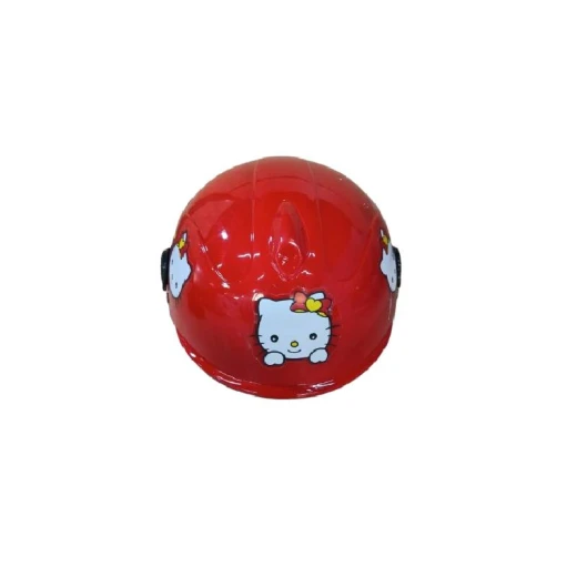 Kids Helmet for bicycle Red - Image 2