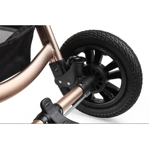 for baby Luxury 3 in 1 High Arm Stroller - Image 8