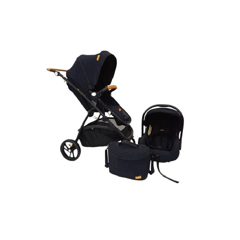Kids Stroller Black