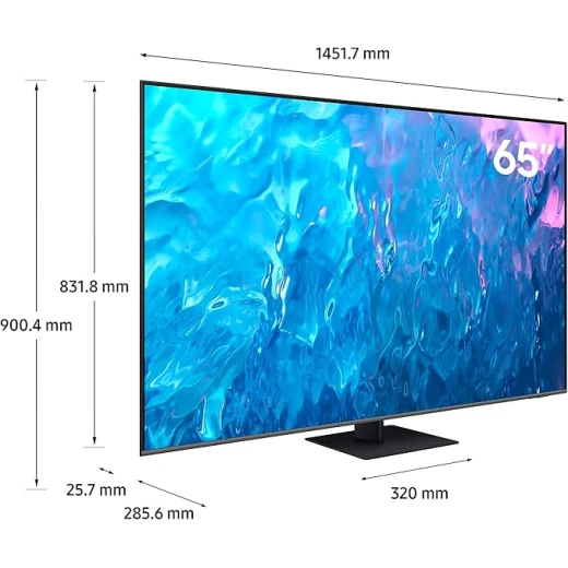 Samsung 4K QLED HDR10+ Smart TV Quantum Processor Motion Enhancement 65 inch - Samsung - Image 3