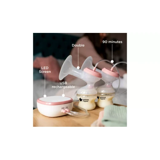 Tommee Tippee Made for Me Double Electric Breast Pump - Tommee Tippee - Image 5