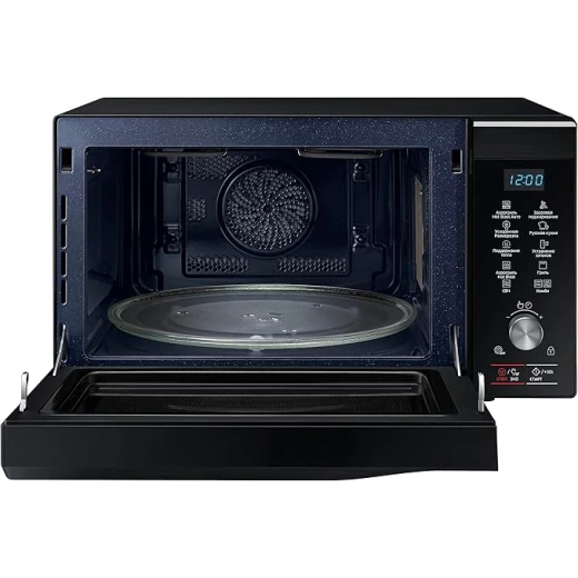 Samsung MC32K7055CK Hotblast Microwave Oven - 32L, Black. Family-Sized Combination Cooking with Rapid Defrost & Versatile Modes for Efficient Meal Prep - Samsung - Image 5