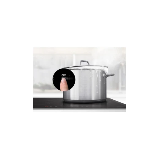 Samsung Black Ceramic Electric Cooktop: Modern Kitchen Upgrade. Features four cooking zones, touch control, easy cleaning, and precision cooking. Elevate your culinary experience with this stylish appliance. - Samsung - Image 5