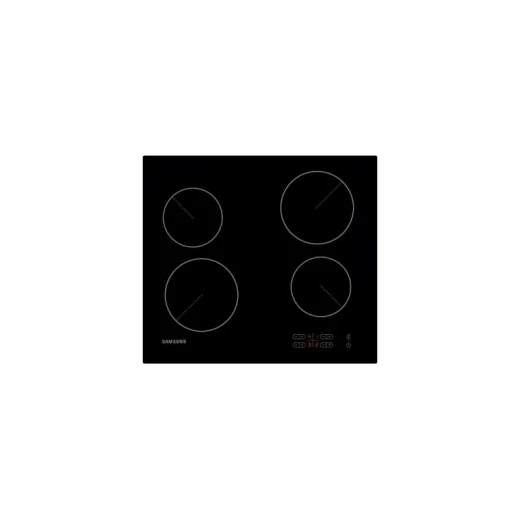 Samsung Black Ceramic Electric Cooktop: Modern Kitchen Upgrade. Features four cooking zones, touch control, easy cleaning, and precision cooking. Elevate your culinary experience with this stylish appliance. - Samsung - Image 4