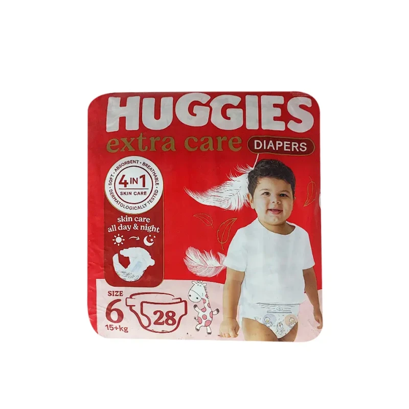 Huggies Extra Care Diapers Size 6 (15+KG) *28 Diapers - Huggies