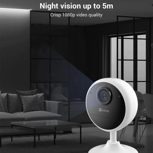 Ezviz CS-CB1-R100-1K2WF Battery-Powered Wi-Fi Indoor Security Camera 2MP 2.8mm (Mic) - Ezviz - Image 5