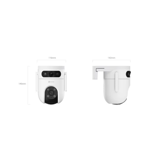 Ezviz Dual-Lens Pan & Tilt Wi-Fi Camera H9c Dual 3K & 3K 5MP - Ezviz - Image 2