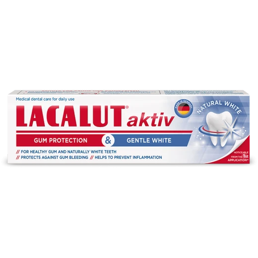 Lacalut Toothpaste Aktiv Gentle White 75 Ml Lacalut Toothpaste Aktiv Gentle White 75 Ml