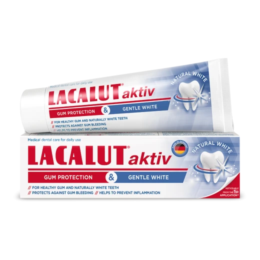 Lacalut Toothpaste Aktiv Gentle White 75 Ml - Lacalut - Image 3
