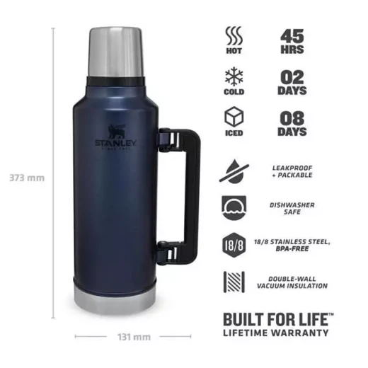 Stanley Classic Flask The Legendary Nightfall 1.9L - Stanley - Image 7
