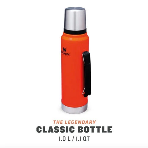 Stanley Classic Bottle Flask Blaze Orange 1Ltr - Stanley - Image 7