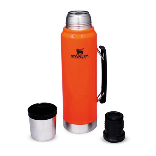 Stanley Classic Bottle Flask Blaze Orange 1Ltr - Stanley - Image 5