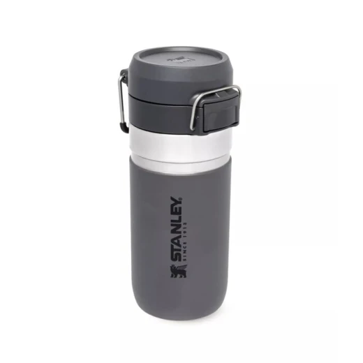 Stanley The Quick-Flip Water Bottle .47L / 16oz Charcoal color Stanley The Quick-Flip Water Bottle .47L / 16oz Charcoal color